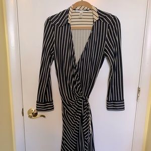 Authentic Diane Von Furstenberg silk wrap dress!